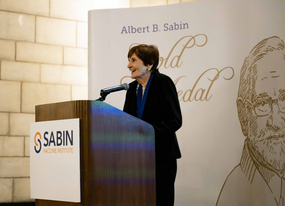 Dr. Carol Baker Receives Gold Medal