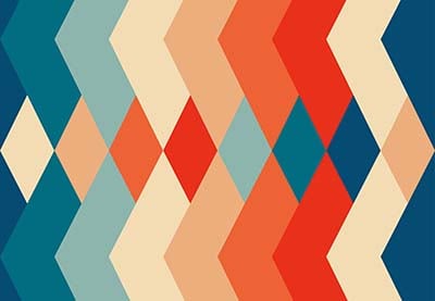 Identifying geometric patterns in graphic design
