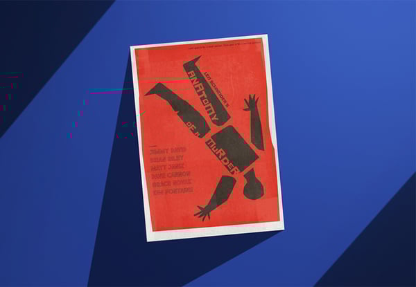 How to create a movie poster like Saul Bass