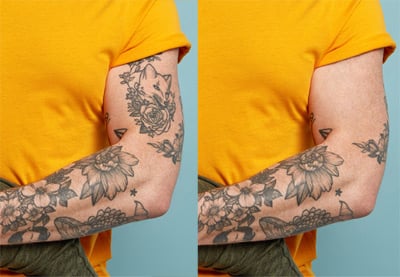 How to remove tattoos in Photoshop