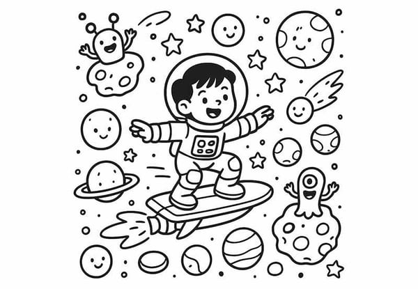 How to create a coloring book with AI