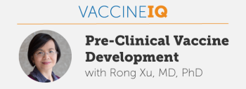 Graphic, Vaccine IQ, Reads "Pre-Clinical Vaccine Development"